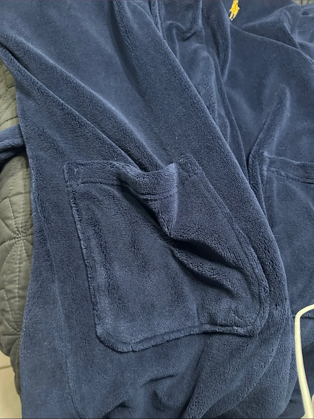 Polo by Ralph Lauren Navy Shawl Collar Robe